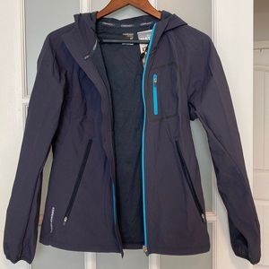 Icebreaker merino lined windbreaker/raincoat